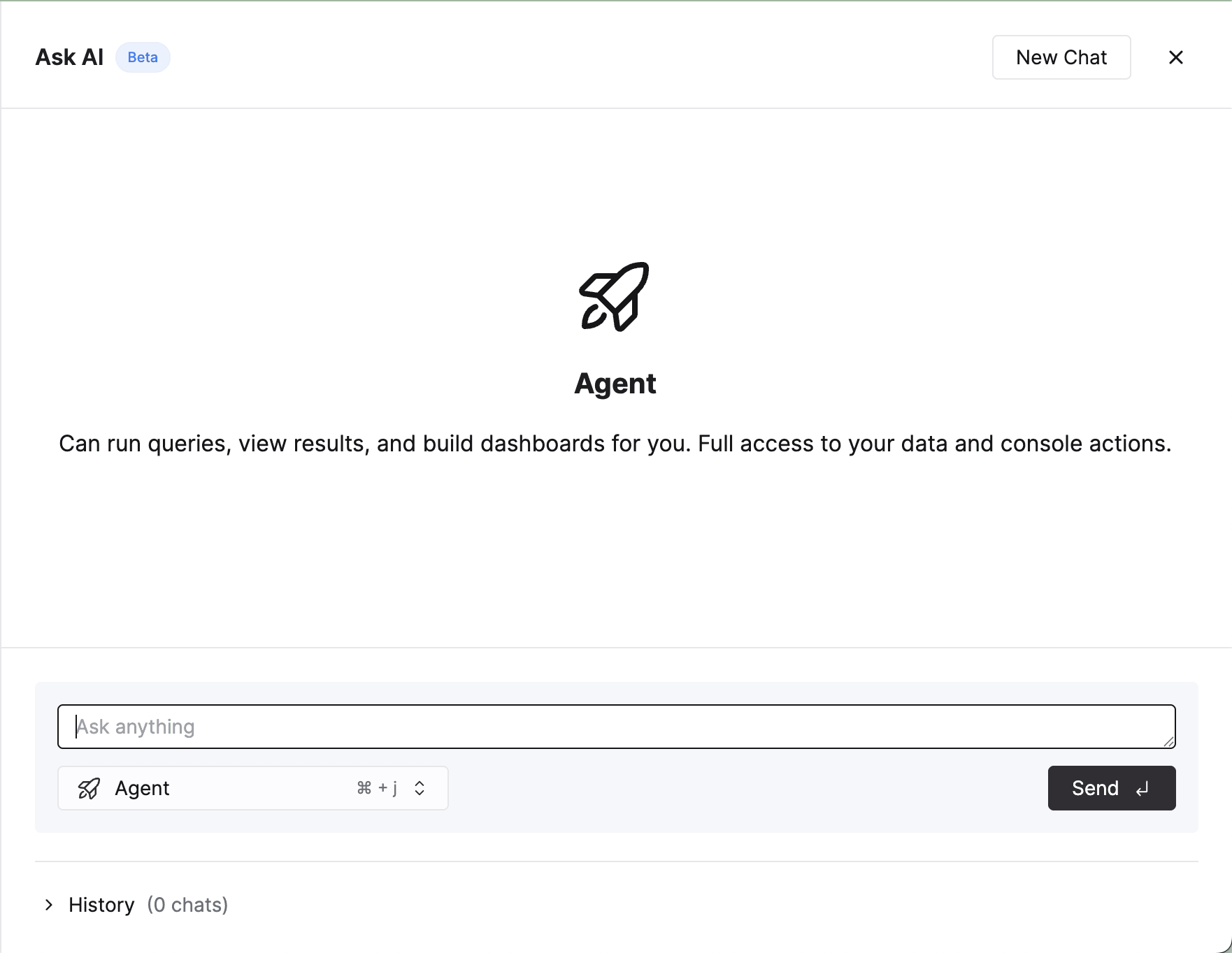 Open AI Chat flyout